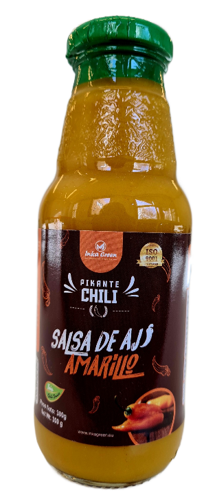 Yellow chili sauce - 300 gr - Inka Green