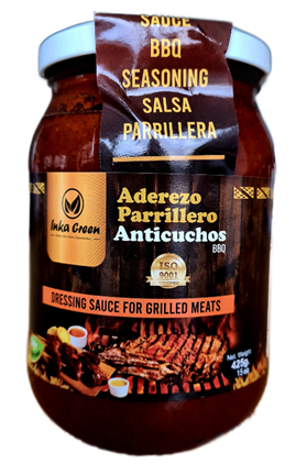 Anticucho - BBQ dressing sauce  - 425 gr - Inka Green