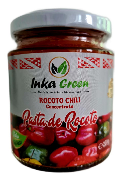 Red chili paste - 227 gr - Inka Green