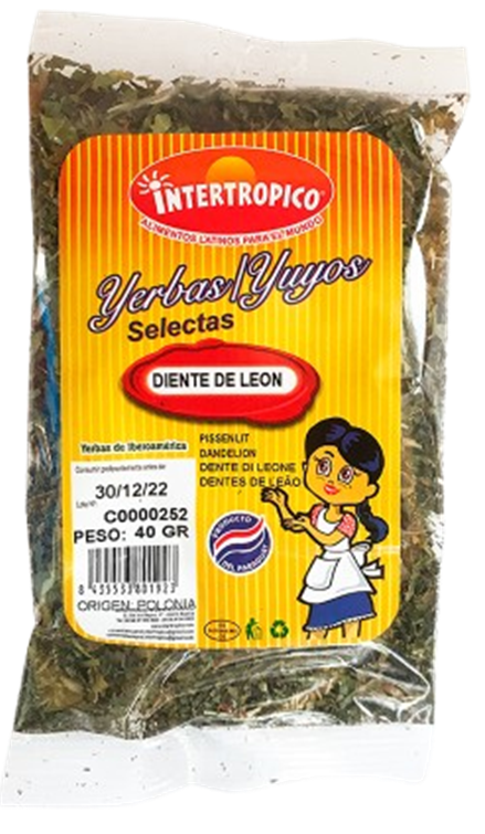 Dandelion leaves (Diente de León) - 40 gr - Intertropico