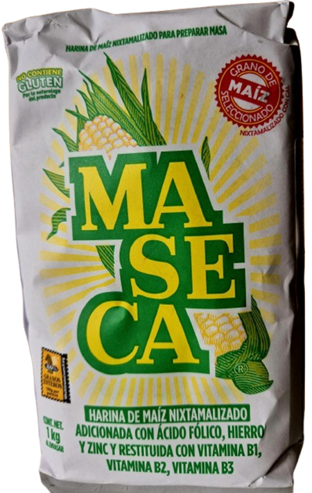 Mixtamalized corn flour - 1000 gr - Maseca