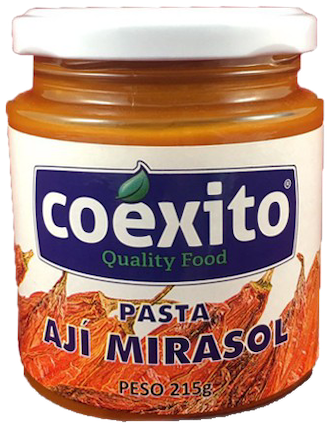 Aji mirasol paste - 215 gr - Coexito