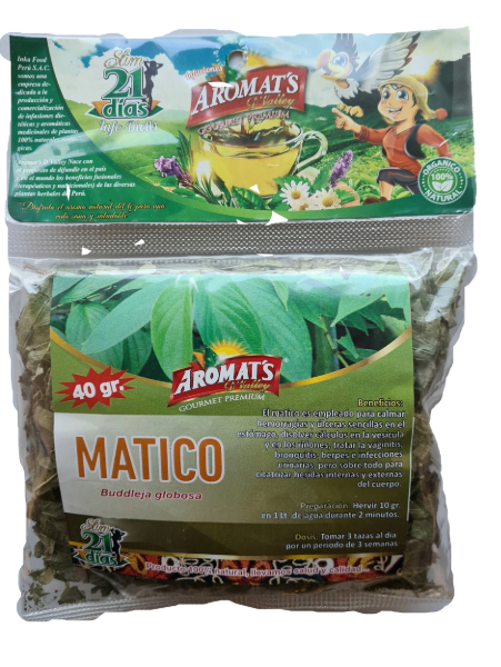 Matico herbal tea - 40 gr - Aromat's